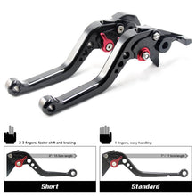 Load image into Gallery viewer, Sekitobaracing Motorcycle Standard Short Brake &amp; Clutch Levers for Suzuki
